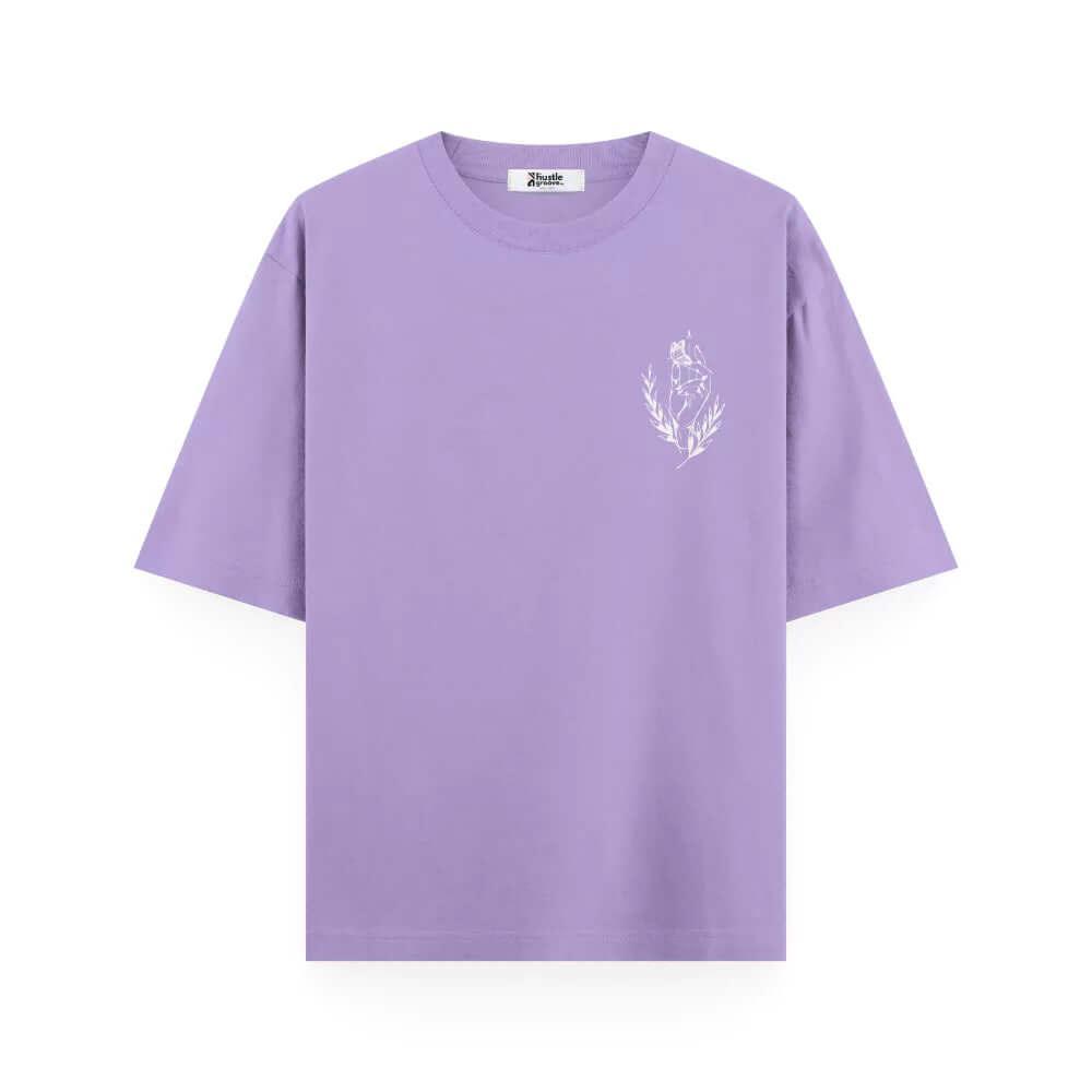 Hustle Purple T-shirts