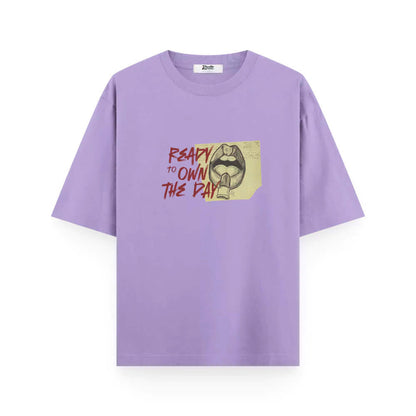 READY TO OWN THE DAY- Women's Oversize T-shirt