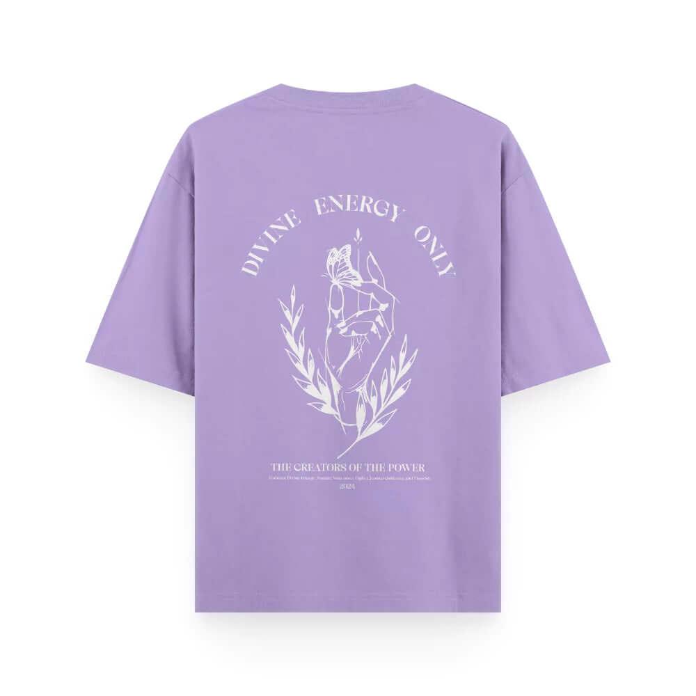 Divine Energy Only Lavender T-Shirt