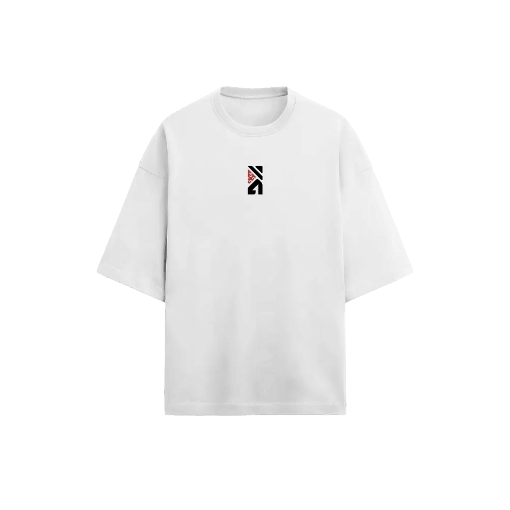 Hustle White T-Shirt Front Online 