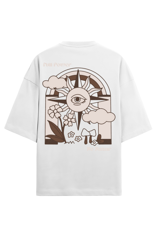   THGC x LIFTR NO NAZAR FULL POWER Tshirt - WHITE