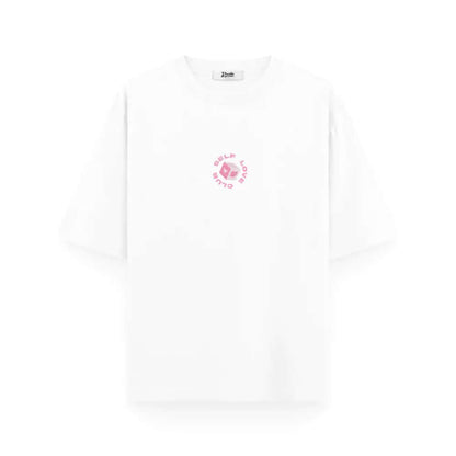 Self Love Club Print White T-Shirt