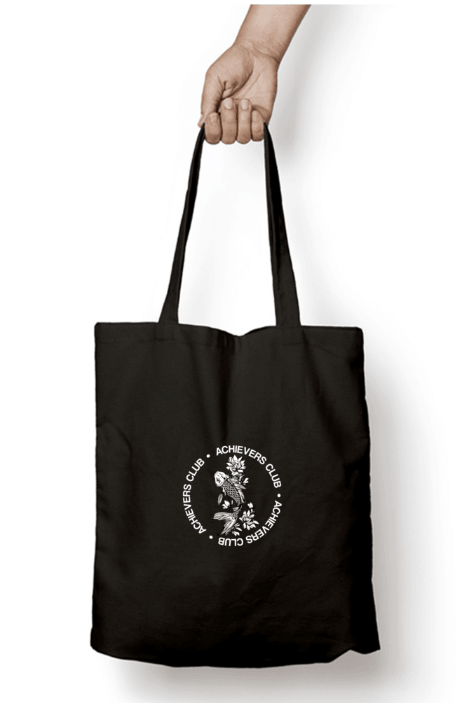 Achievers Club Black Tote Bag