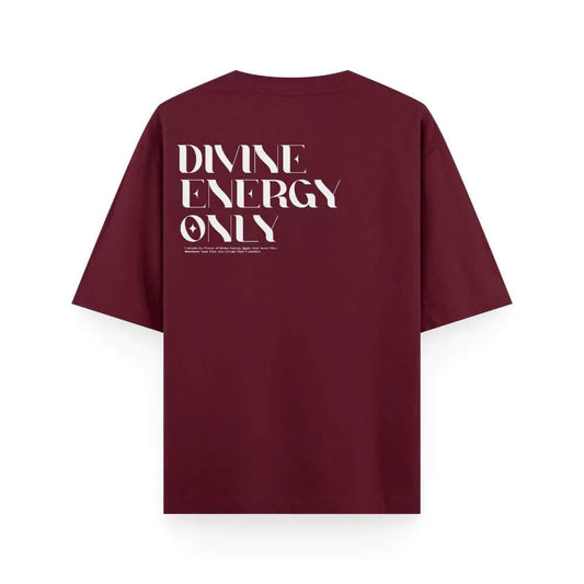 Oversized Maroon Women's T-shirt