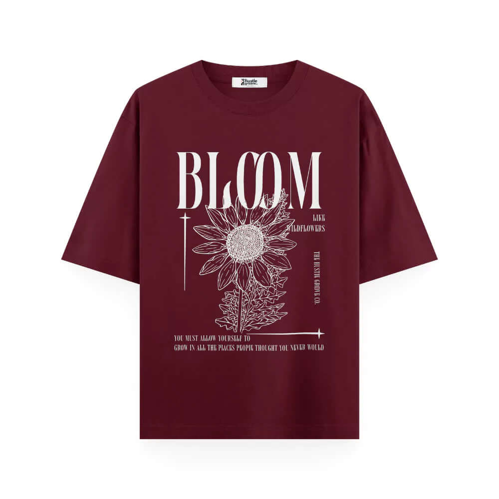 BLOOM - MAROON DARK EDITION T-SHIRT