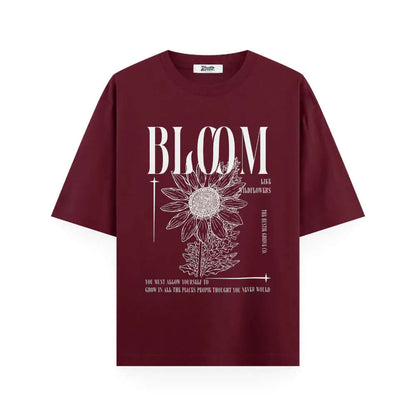 BLOOM - MAROON DARK EDITION T-SHIRT