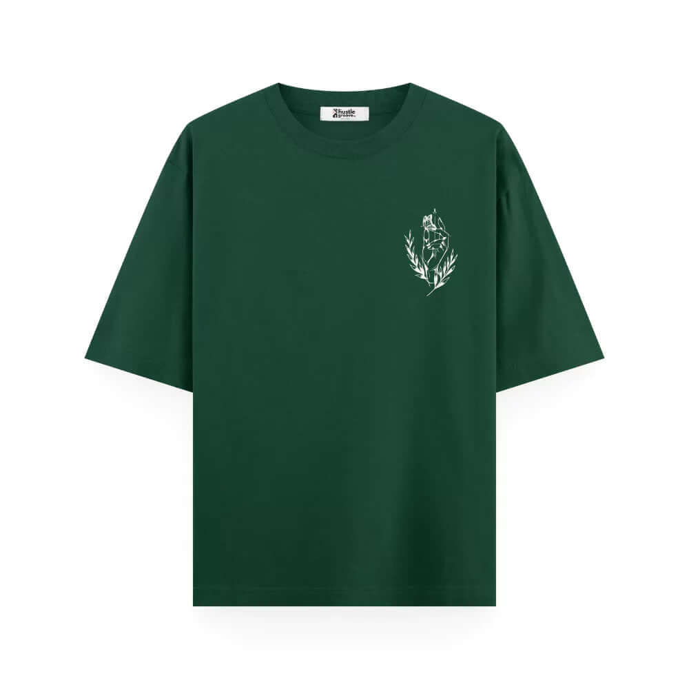 Hustle Green T-shirts 