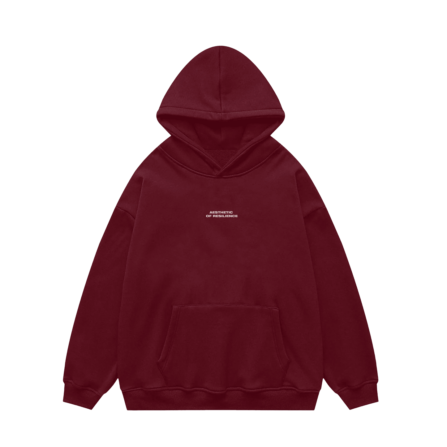 Another point of view Maroon hoodie 