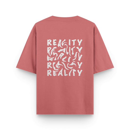 Bend Reality - Oversized Dusty Rose T-shirt | Unisex