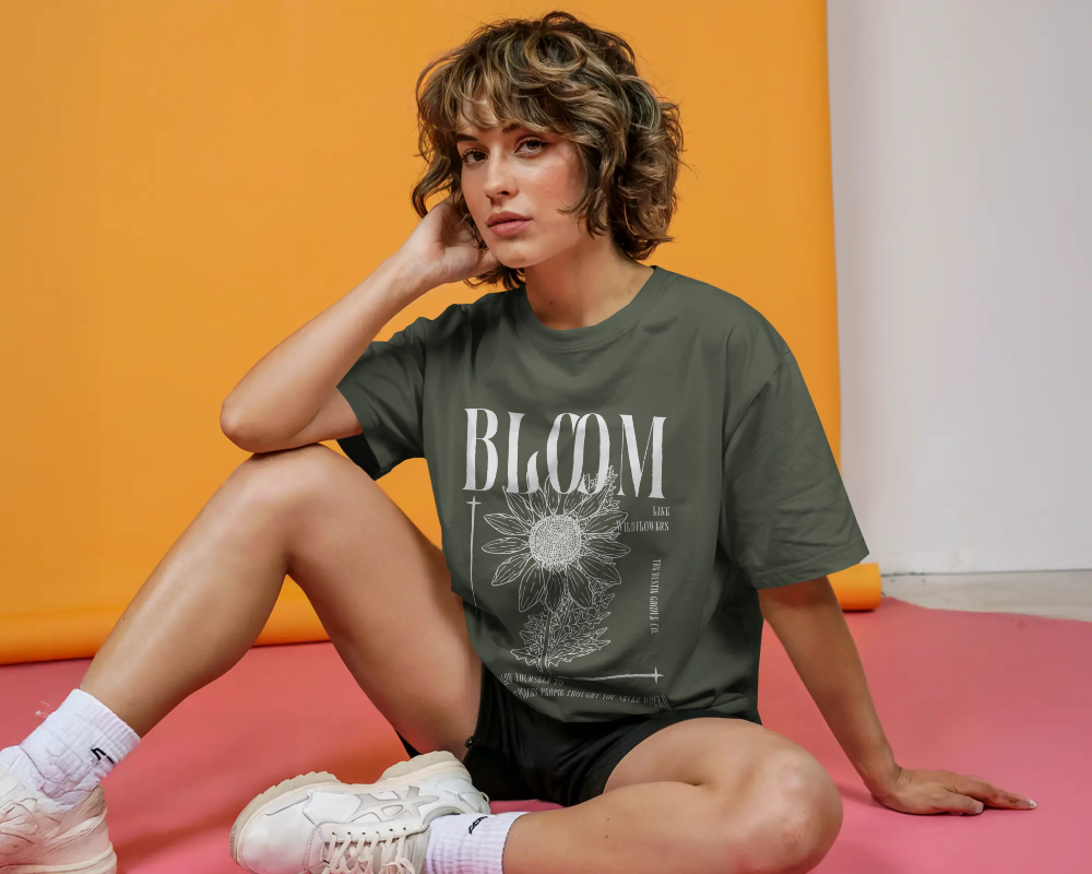 BLOOM - GREEN DARK EDITION T-SHIRT