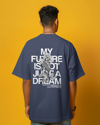 FUTURE - Oversized Navy Blue T-shirt | Color Edition 2 | Unisex