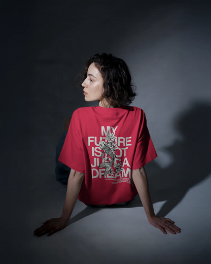 FUTURE - Oversized Red T-shirt | Color Edition | Unisex