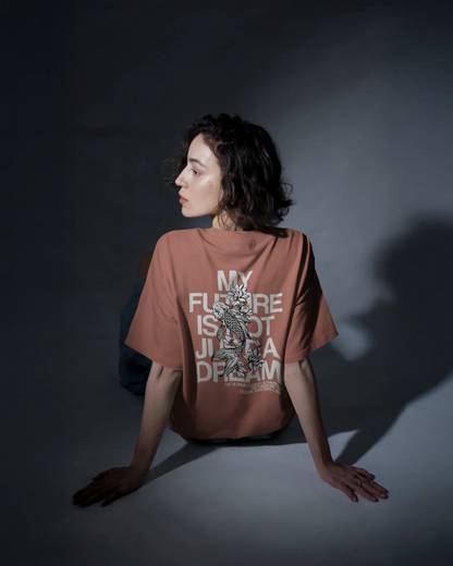 FUTURE - Oversized Coral  T-shirt | Color Edition | Unisex