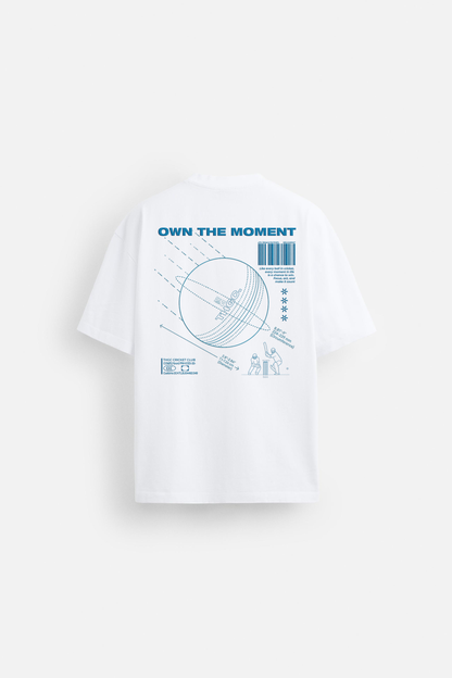 OWN THE MOMENT II OVERSIZED TSHIRT - WHITE