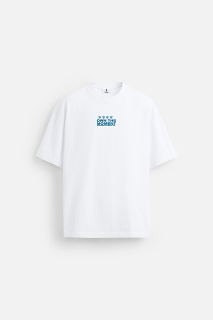 OWN THE MOMENT II OVERSIZED TSHIRT - WHITE