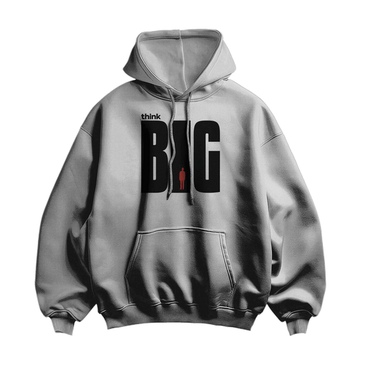 Think Big - Hoodie Melange Grey Edition | Unisex