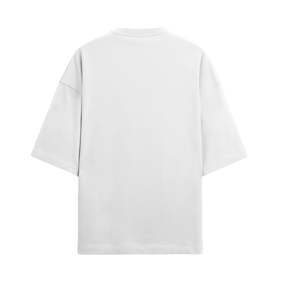 Buy White French Terry Unisex Oversized T-Shirt