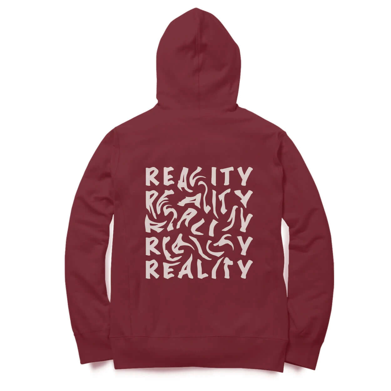 Reality Maroon Hoodie Online