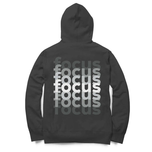 Focus Black Hoodie 