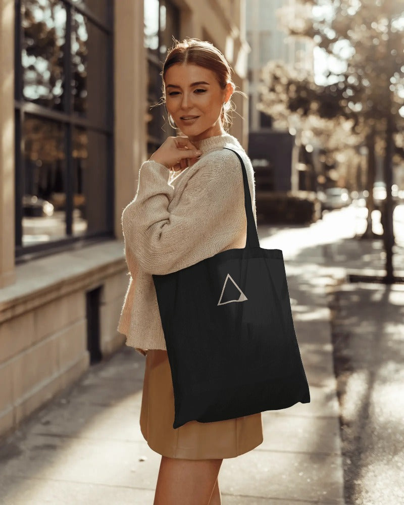 KINYA- EMBROIDERY ZIPPER TOTE