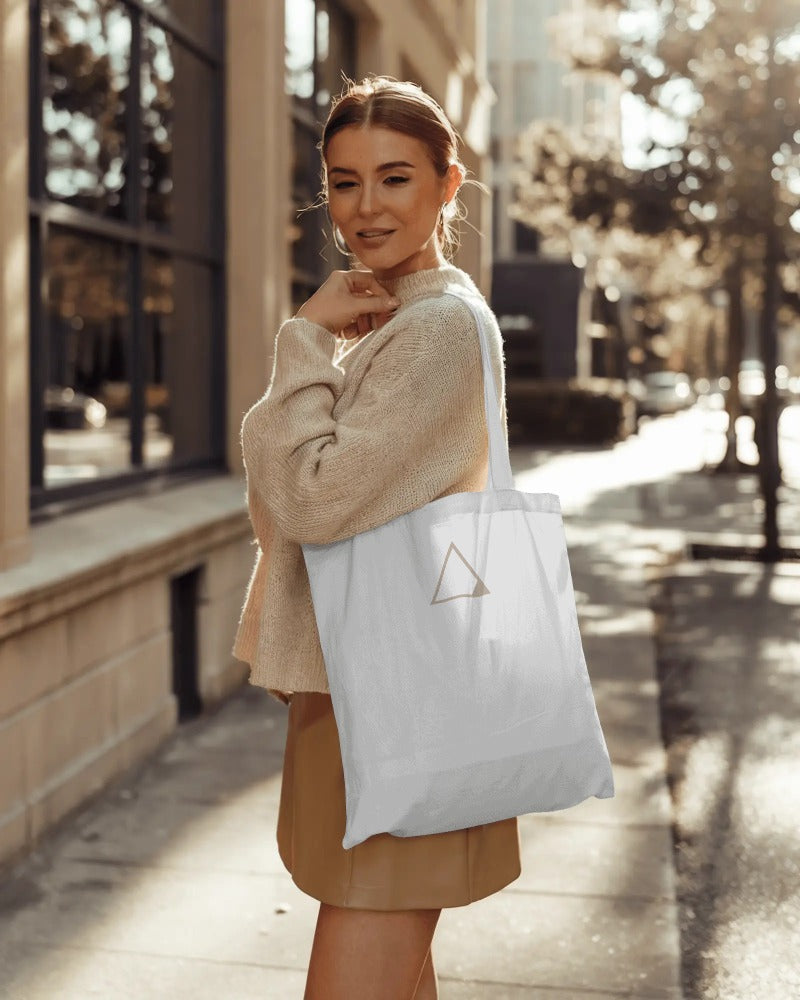KINYA- EMBROIDERY ZIPPER TOTE