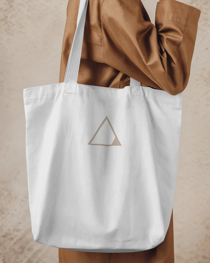 KINYA- EMBROIDERY ZIPPER TOTE