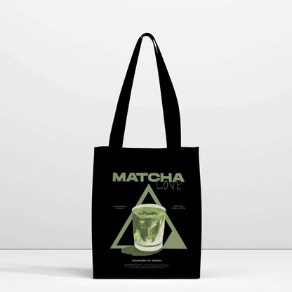 KINYA MATCHA LOVE ZIPPER TOTE