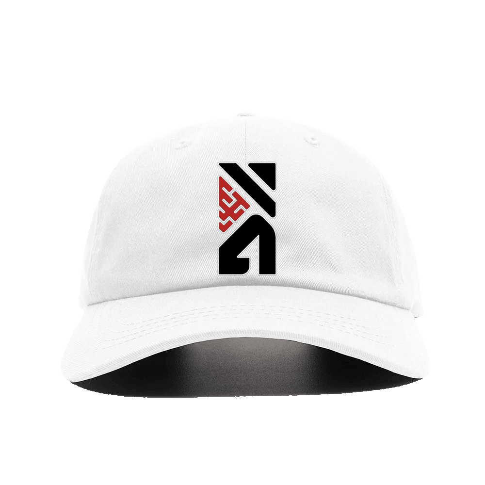 The Hustle Groove Original Baseball  White Cap