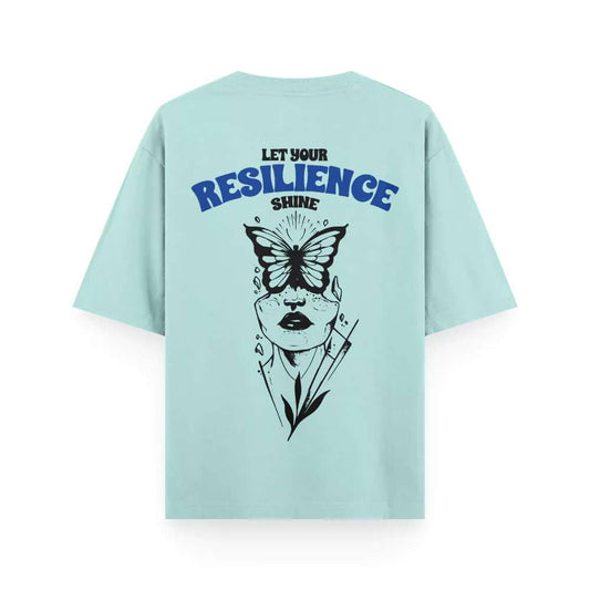 Let your Resilience Shine - Oversized Mint Women's T-shirt